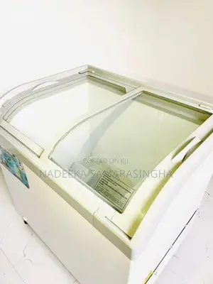 Display Freezer Abans 258L Curved Slide Glass Top