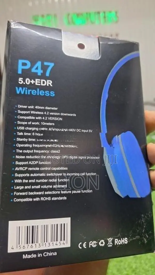 Bluetooth Headphone Rechargeable
