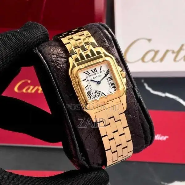 Cartier Panthere Gold White Dial Premiuim Women’s Watch