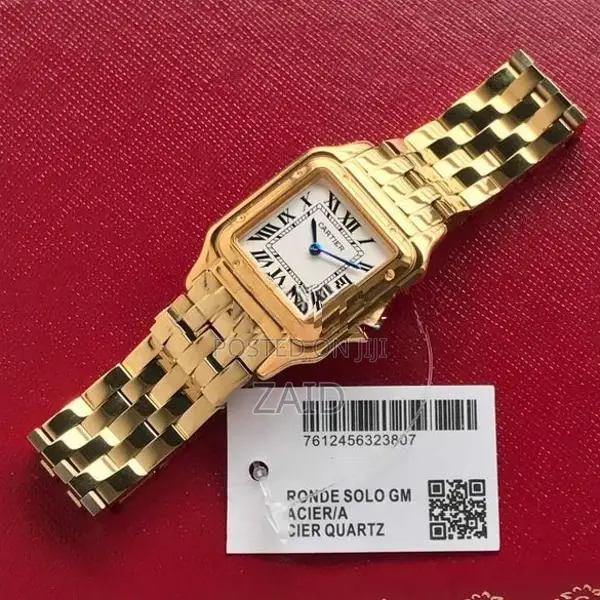 Cartier Panthere Gold White Dial Premiuim Women’s Watch