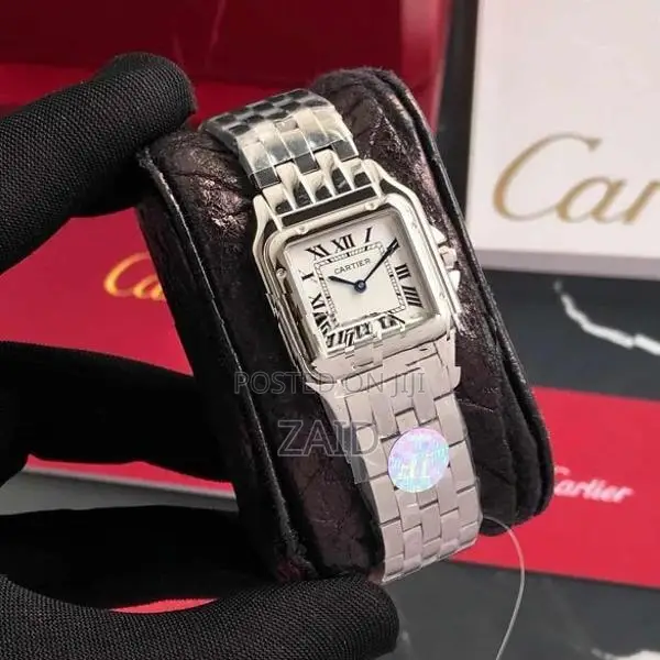 Cartier Panthere De Silver White Dial Premium Women’s Watch
