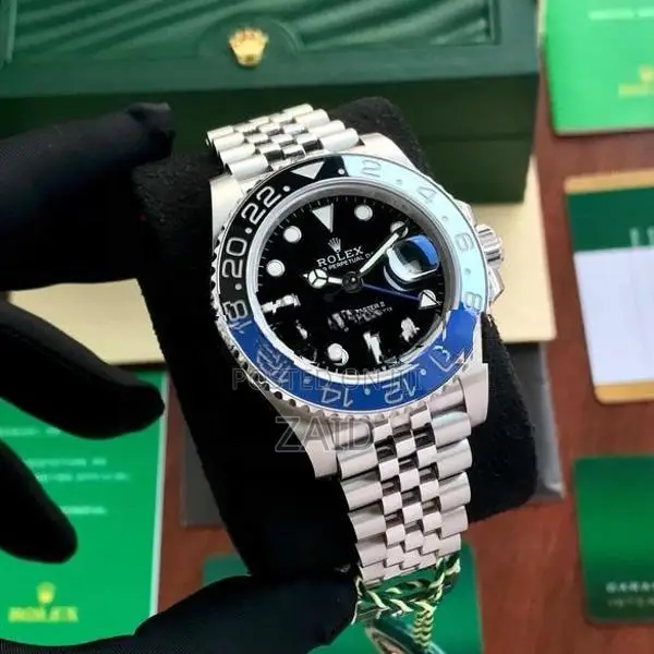 Rolex GMT Master || Batman Edition Swiss ETA Mens Watch