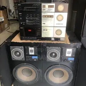Jvc speakers and Akai 3 deck setup (Japan)