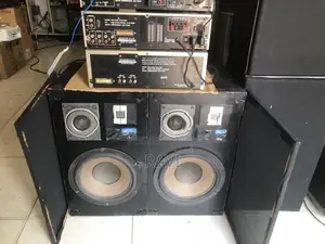 Jvc speakers and Akai 3 deck setup (Japan)