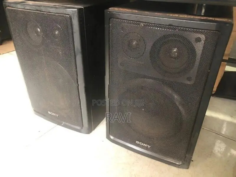 sony speaker set and Yamaha Amp