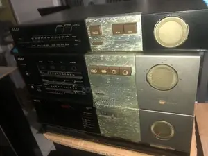 Jvc speakers and Akai 3 deck setup (Japan)