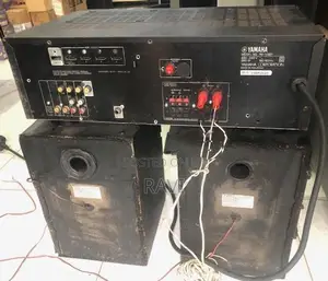 sony speaker set and Yamaha Amp