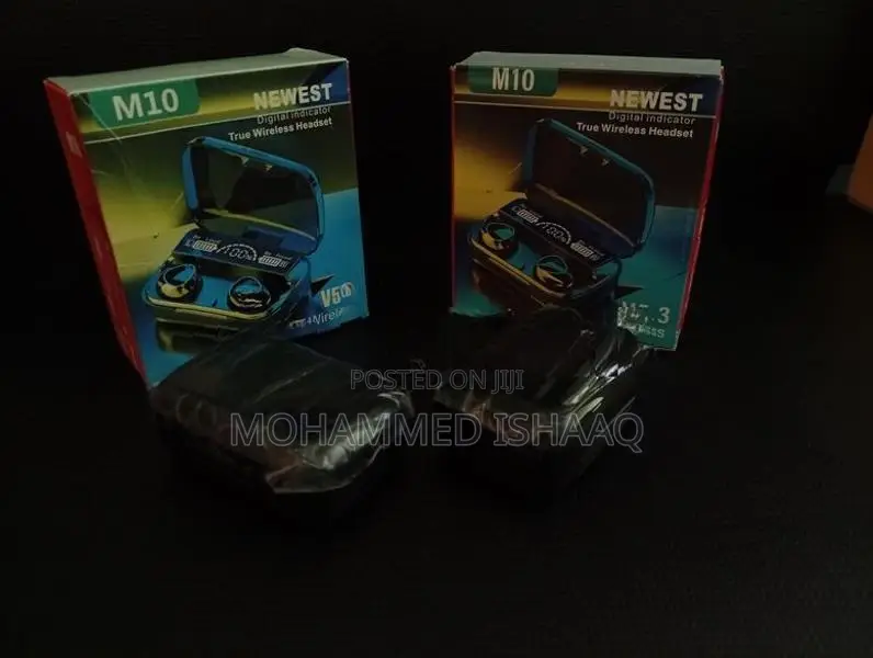 2 TWS M10 Earbuds Noise Cancellation