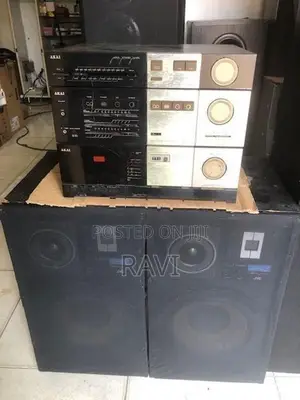 Jvc speakers and Akai 3 deck setup (Japan)