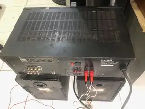 sony speaker set and Yamaha Amp