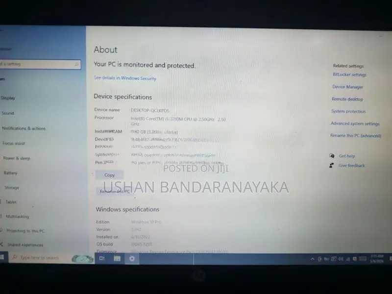 HP i5 Laptop