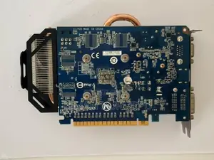 Gigabyte 650ti OC 2V Card