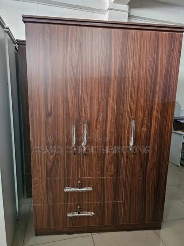 New Melamine 3 Door Cupboard 6*4 Wardrobe Large