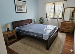 new teak box bed with spring mattress