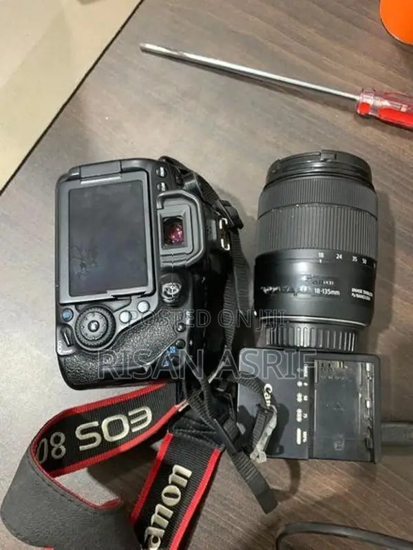 Canon 80D with 18-135mm Lens