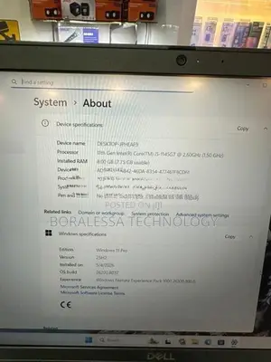 Dell Insprion 3520 Intel Core I5 11th Gen