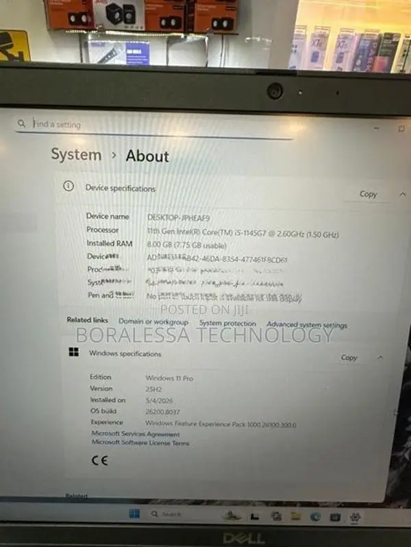Dell Insprion 3520 Intel Core I5 11th Gen