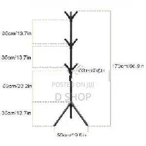 Entrance Coat Hanging Rack