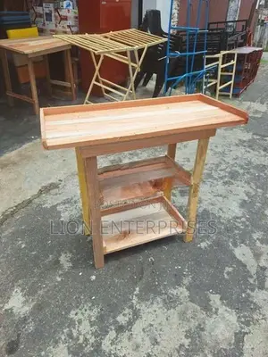 Wooden rack tables