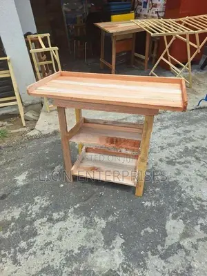Wooden rack tables