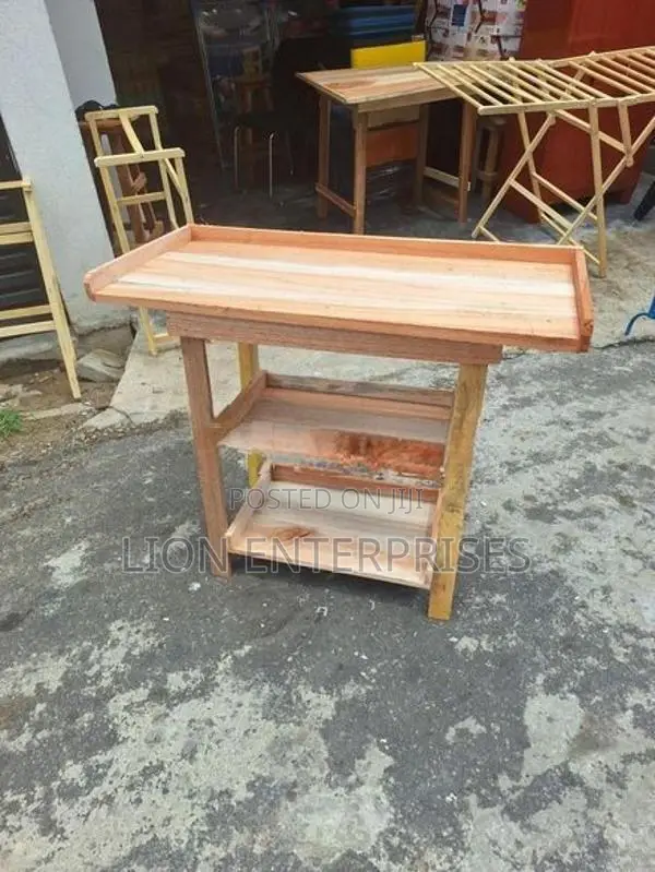 Wooden rack tables