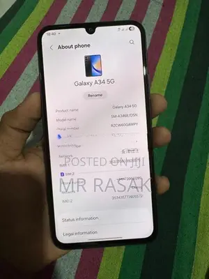 Samsung Galaxy A34 5G (Used)