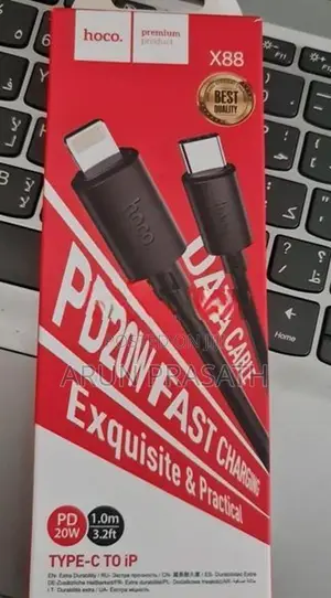 Hoco Mobile Fast Charging Cable -PD20W