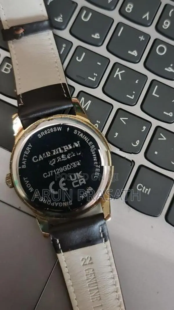 Caribbean Joe Men’s Analog Watch