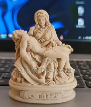 Vintage PIETA Statue Figure Mary Holding Jesus