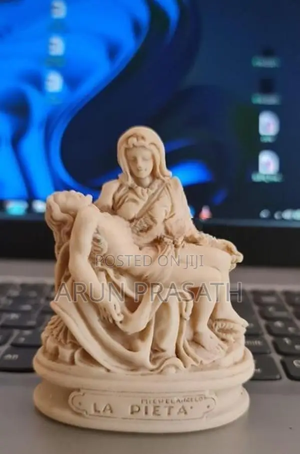 Vintage PIETA Statue Figure Mary Holding Jesus