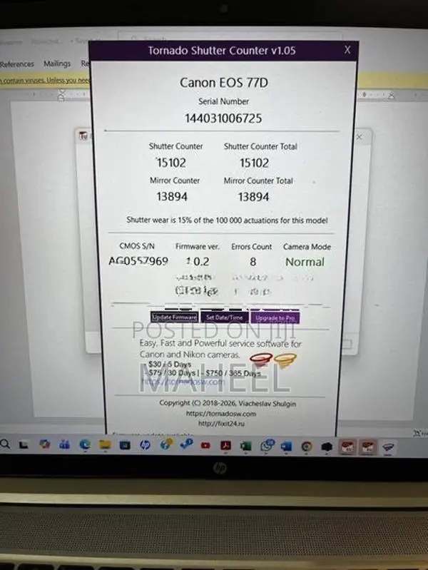Canon EOS 77D DSLR Camera
