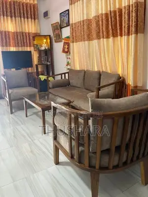 Teak Wood Sofa Set
