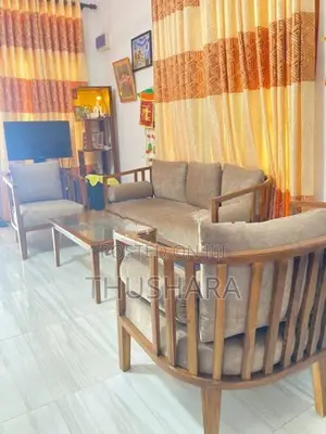 Teak Wood Sofa Set
