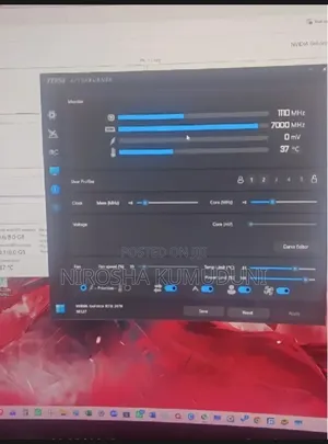 Used Msi Geforce RTX 2070 8gb Gdd26 Gaming Grafhics Card