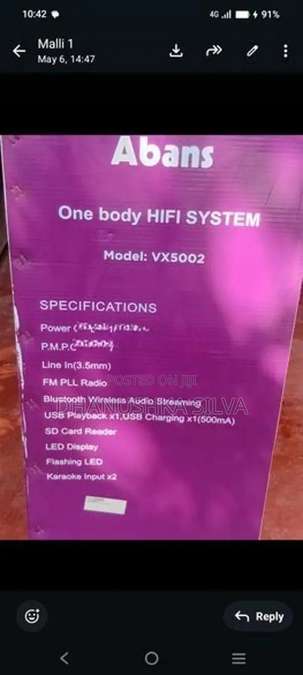 Abans HIFI System