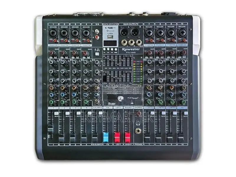 ROWESTAR Powered Mixer PTX-1000