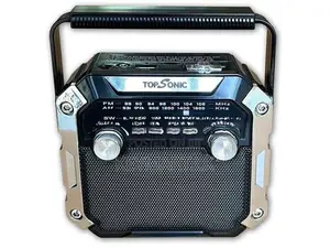 TopSonic Multi-Band Radio / USB, BlueTooth Player