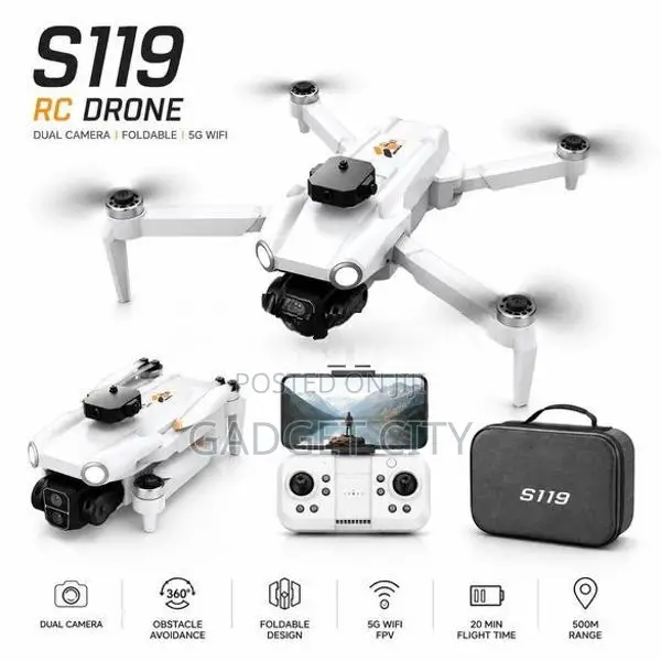S119 RC Drone HD Dual Camera with Obstacle Avoidance