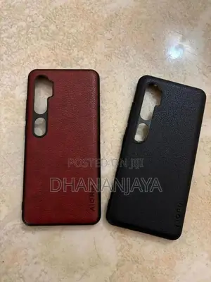 Xiaomi Mi Note 10 Leather Hard Back Cover