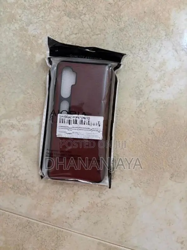 Xiaomi Mi Note 10 Leather Hard Back Cover