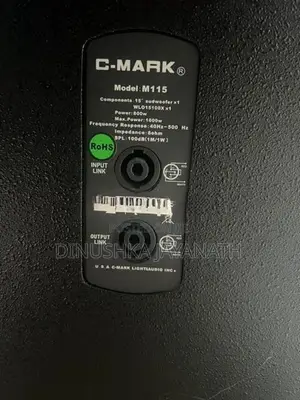 C - Mark Line Array System Professional Audio Setup