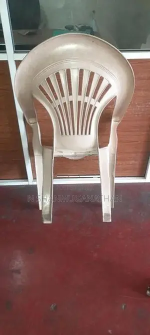 Used Damro Plastic Chair with Arm