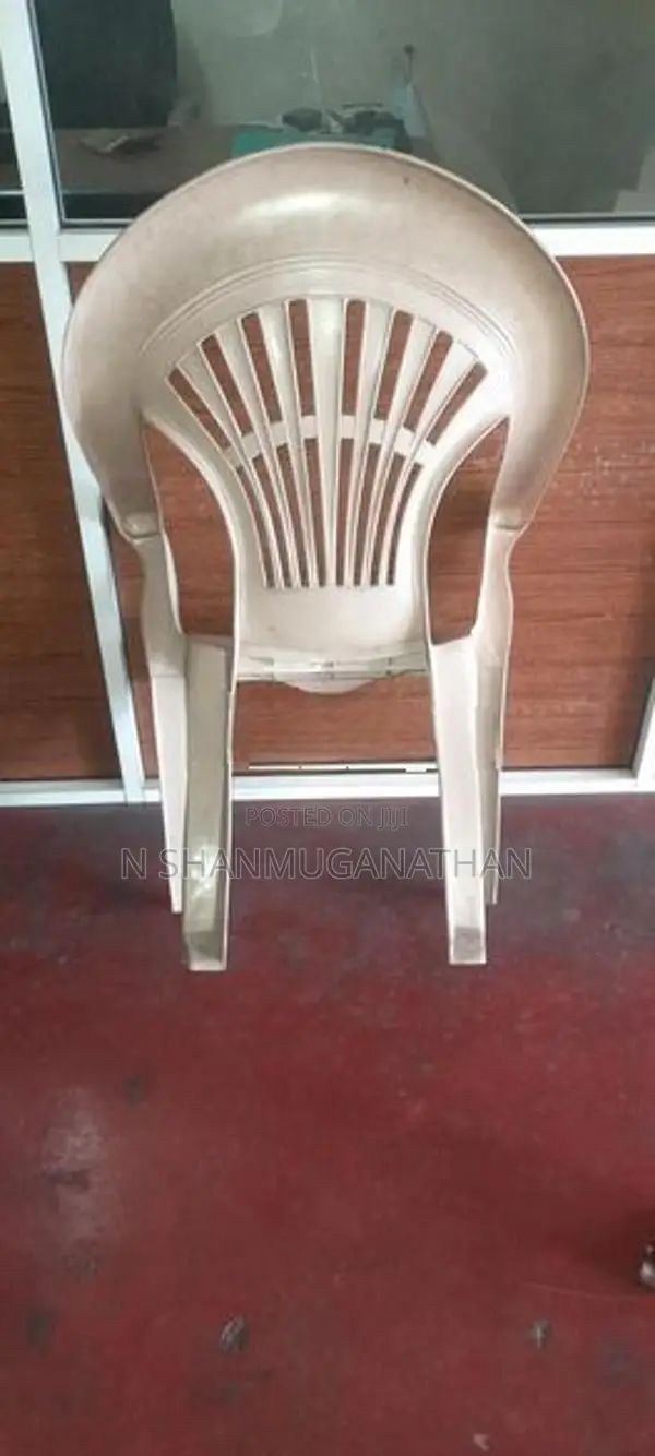 Used Damro Plastic Chair with Arm
