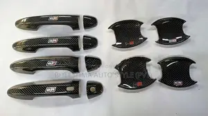 Toyota Hilux GR Sport Back Carbon Fiber Door Handle Cover 2024