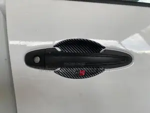 Toyota Hilux GR Sport Back Carbon Fiber Door Handle Cover 2024