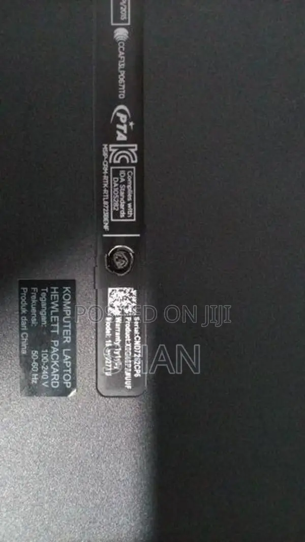 HP 15 -AY027TU Laptop