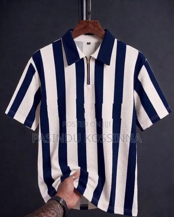 Zip-Neck T-Shirt