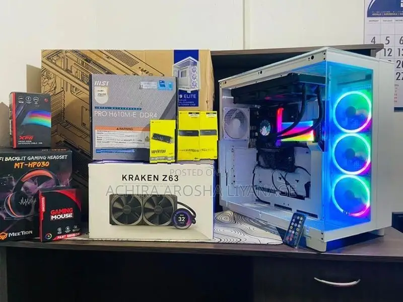 I5 12th GEN Branded Gaming White PC Build