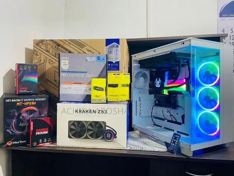 I5 12th GEN Branded Gaming White PC Build