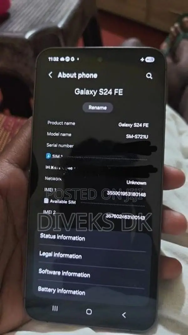 Samsung Galaxy S24 FE (Used)